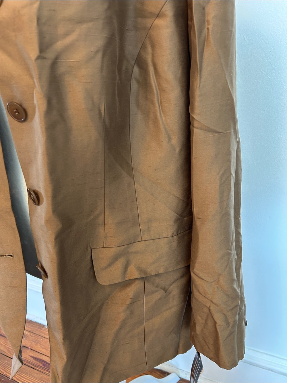 Josephine Chaus Brown Single-Breasted Blazer Jacket - Picture 4 of 10